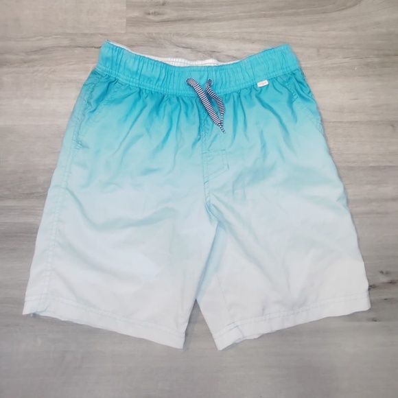 Cat and Jack brand shorts, size L, blue with white for boys B18-C1541 - Picture 1 of 3